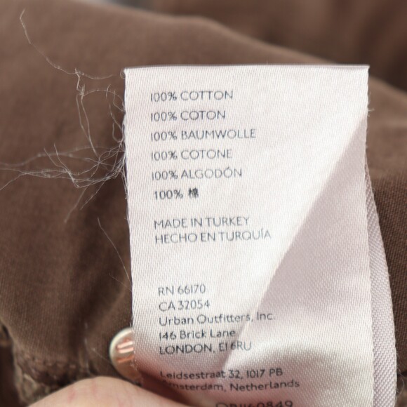 Free People We The Free Maggie Mid-Rise Straight-Leg Raw Frayed Hems Jeans 24 - Picture 8 of 8